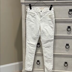 Levi's 311 Shaping Skinny Jeans White
